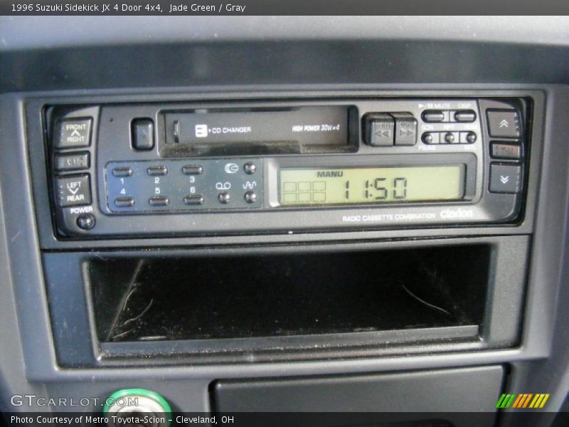 Jade Green / Gray 1996 Suzuki Sidekick JX 4 Door 4x4