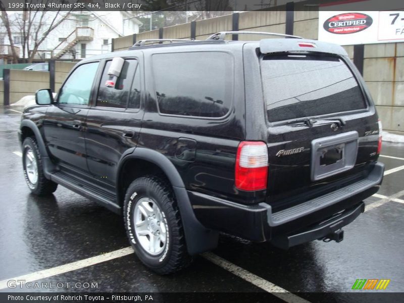 Black / Gray 1999 Toyota 4Runner SR5 4x4