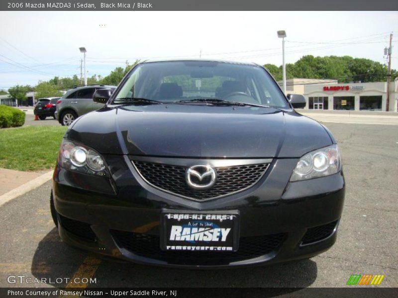 Black Mica / Black 2006 Mazda MAZDA3 i Sedan