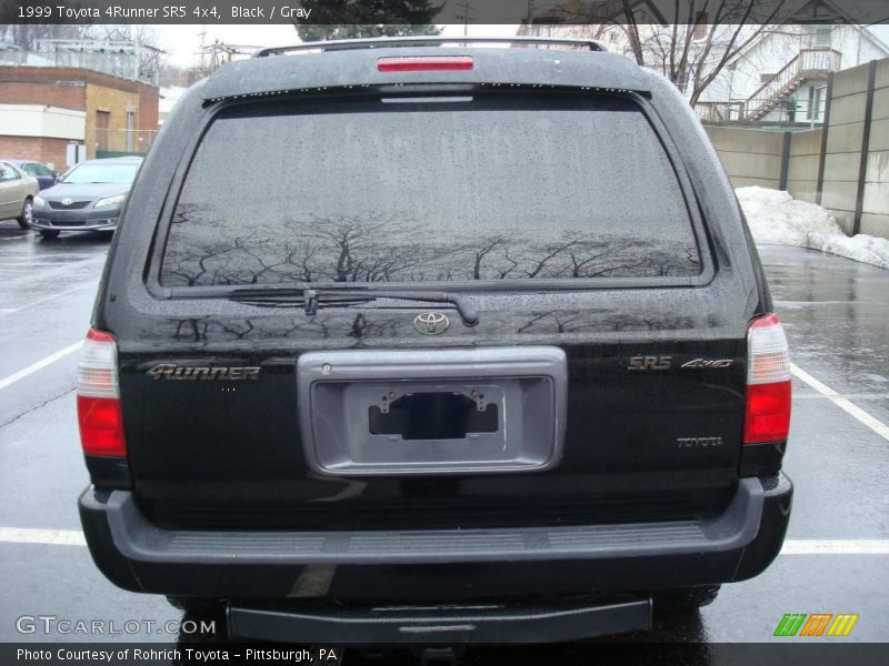 Black / Gray 1999 Toyota 4Runner SR5 4x4