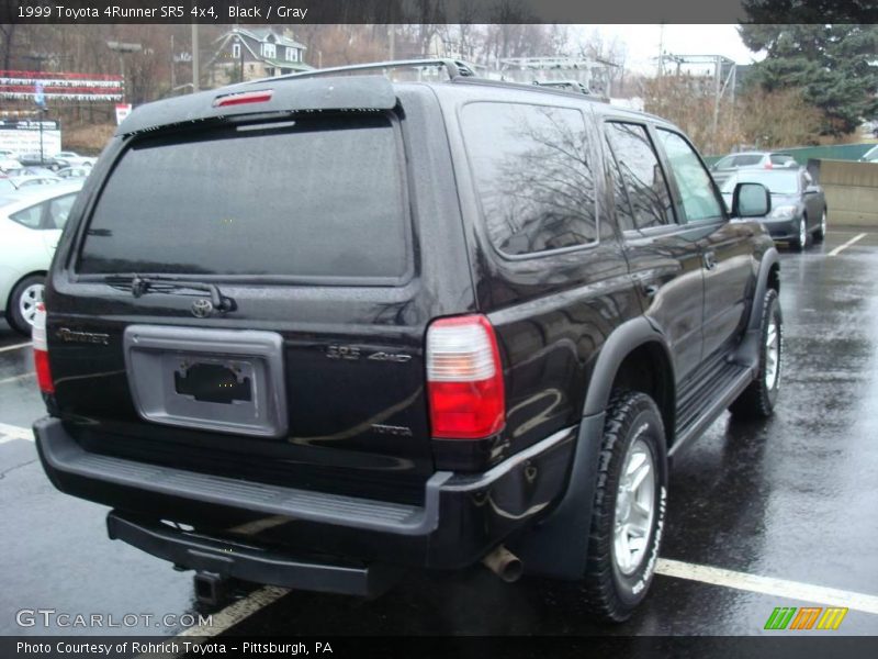 Black / Gray 1999 Toyota 4Runner SR5 4x4