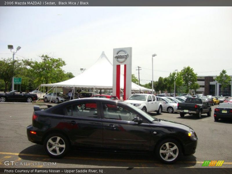 Black Mica / Black 2006 Mazda MAZDA3 i Sedan