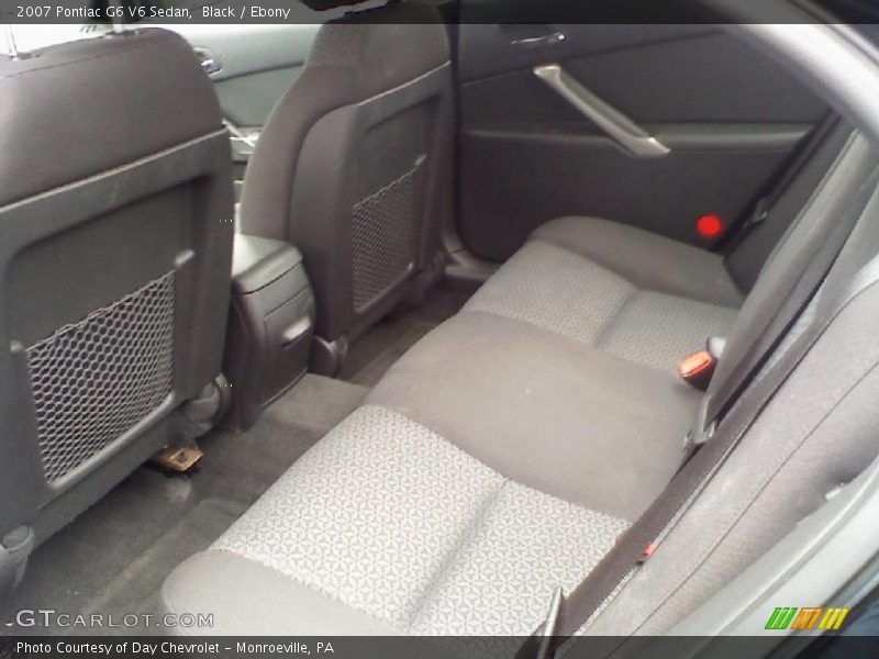 Black / Ebony 2007 Pontiac G6 V6 Sedan