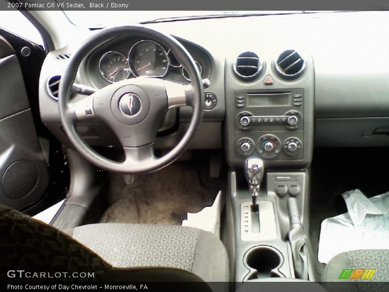 Black / Ebony 2007 Pontiac G6 V6 Sedan