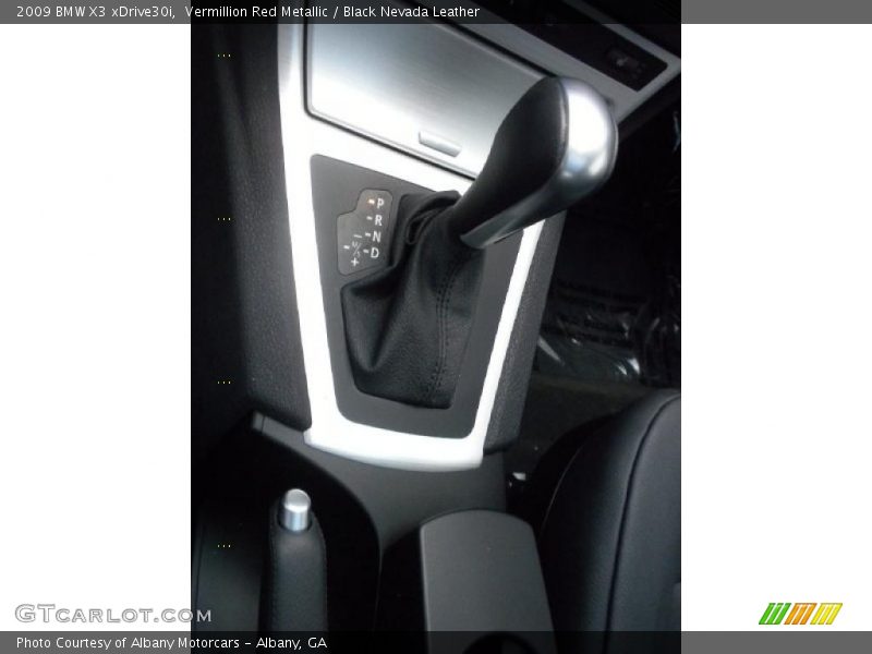 Vermillion Red Metallic / Black Nevada Leather 2009 BMW X3 xDrive30i