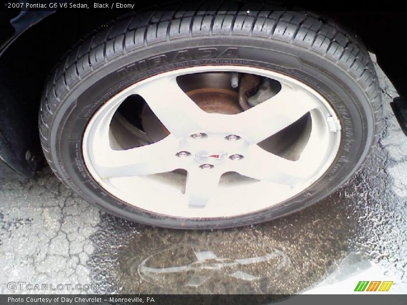 Black / Ebony 2007 Pontiac G6 V6 Sedan