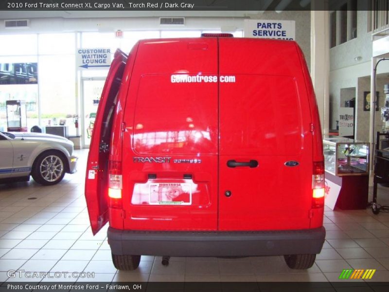 Torch Red / Dark Gray 2010 Ford Transit Connect XL Cargo Van