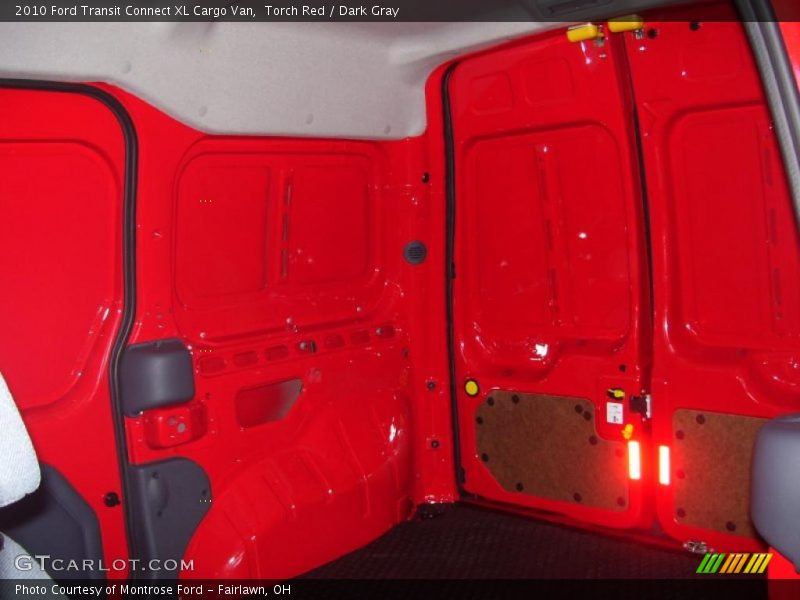 Torch Red / Dark Gray 2010 Ford Transit Connect XL Cargo Van