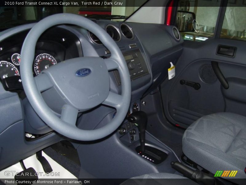 Torch Red / Dark Gray 2010 Ford Transit Connect XL Cargo Van