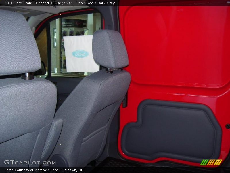 Torch Red / Dark Gray 2010 Ford Transit Connect XL Cargo Van