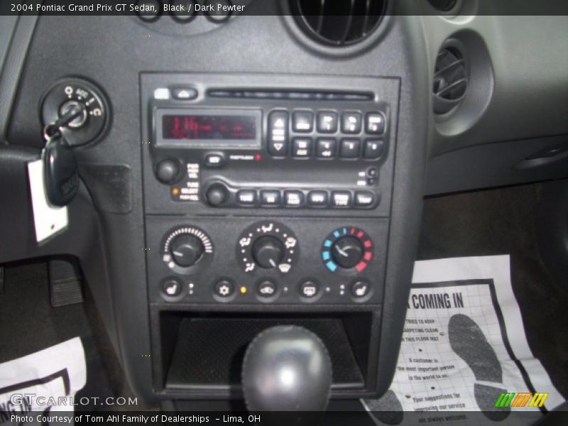 Black / Dark Pewter 2004 Pontiac Grand Prix GT Sedan