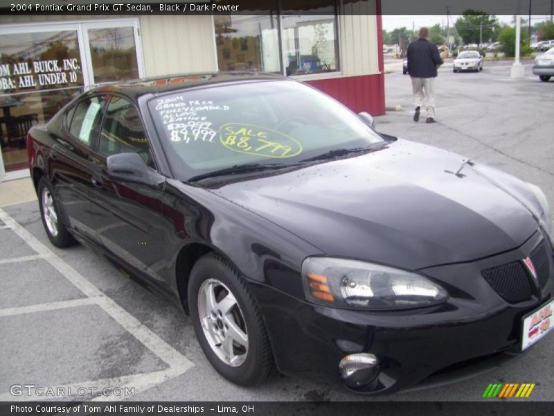 Black / Dark Pewter 2004 Pontiac Grand Prix GT Sedan