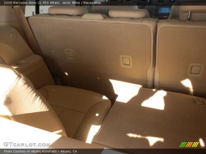 Arctic White / Macadamia 2008 Mercedes-Benz GL 450 4Matic