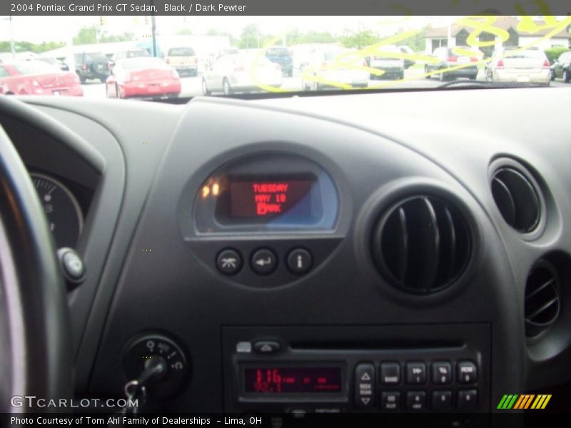 Black / Dark Pewter 2004 Pontiac Grand Prix GT Sedan