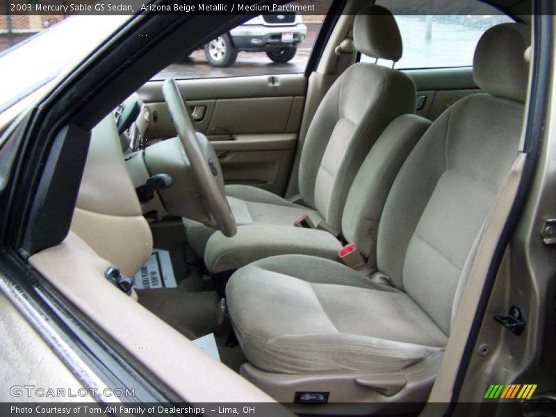 Arizona Beige Metallic / Medium Parchment 2003 Mercury Sable GS Sedan