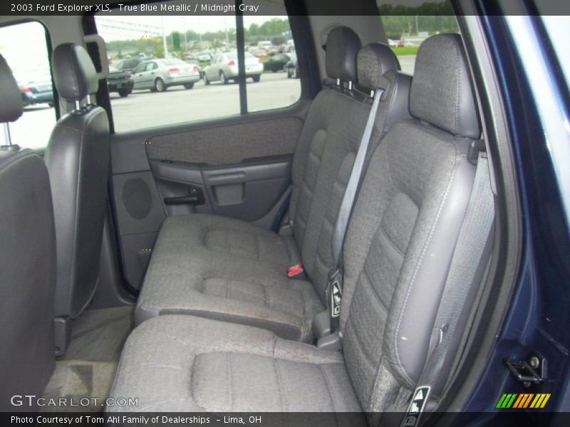 True Blue Metallic / Midnight Gray 2003 Ford Explorer XLS