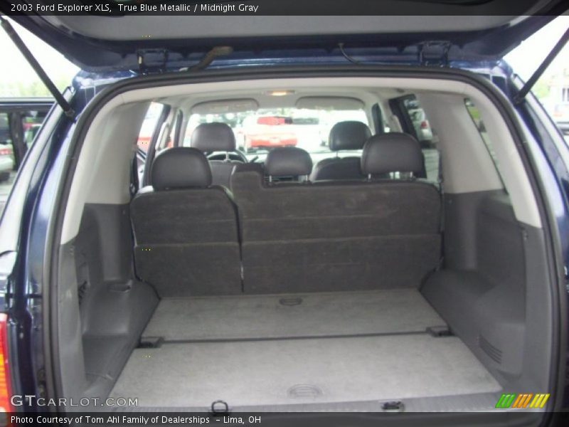 True Blue Metallic / Midnight Gray 2003 Ford Explorer XLS
