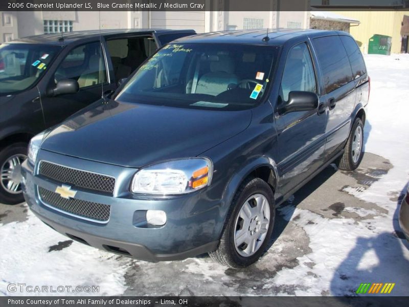 Blue Granite Metallic / Medium Gray 2006 Chevrolet Uplander LS