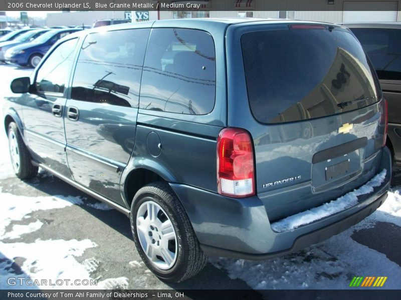 Blue Granite Metallic / Medium Gray 2006 Chevrolet Uplander LS