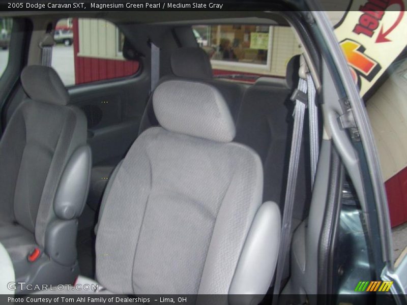 Magnesium Green Pearl / Medium Slate Gray 2005 Dodge Caravan SXT