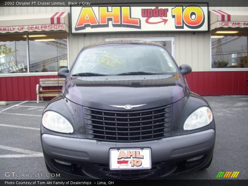 Black / Gray 2002 Chrysler PT Cruiser Limited