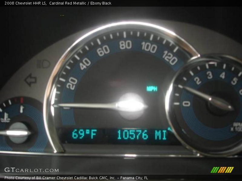 Cardinal Red Metallic / Ebony Black 2008 Chevrolet HHR LS
