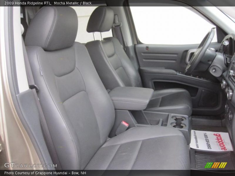 Mocha Metallic / Black 2009 Honda Ridgeline RTL
