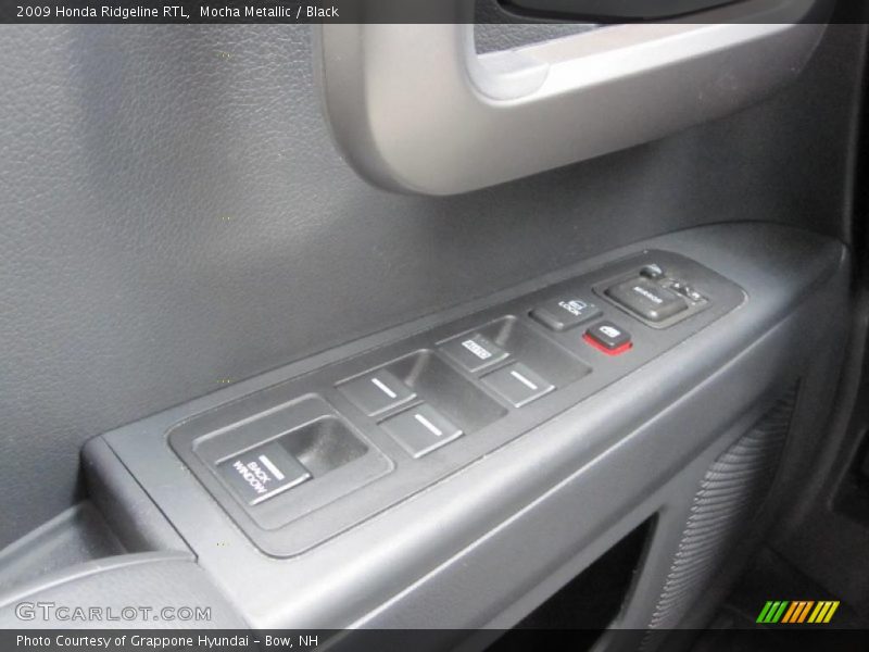 Mocha Metallic / Black 2009 Honda Ridgeline RTL