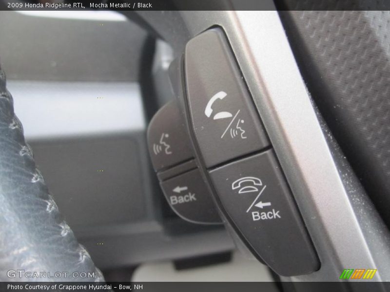 Mocha Metallic / Black 2009 Honda Ridgeline RTL