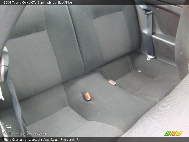 Super White / Black/Silver 2004 Toyota Celica GT