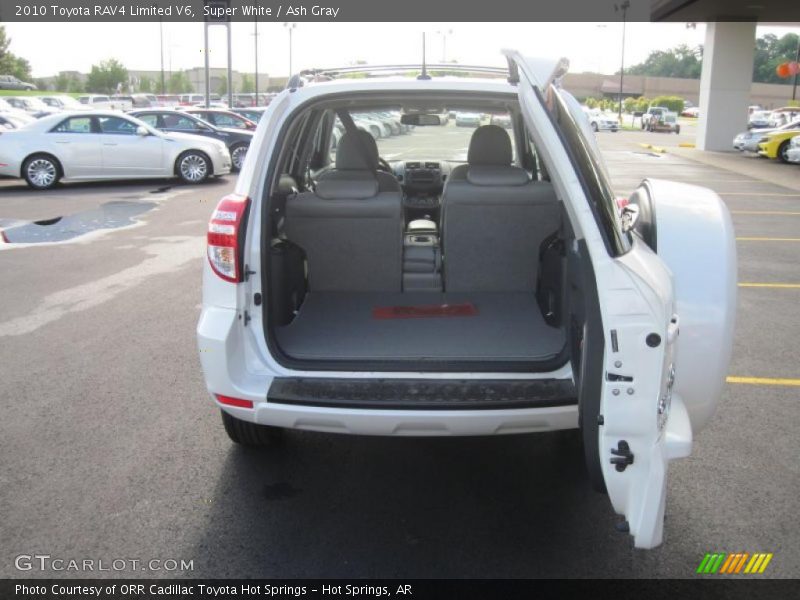 Super White / Ash Gray 2010 Toyota RAV4 Limited V6