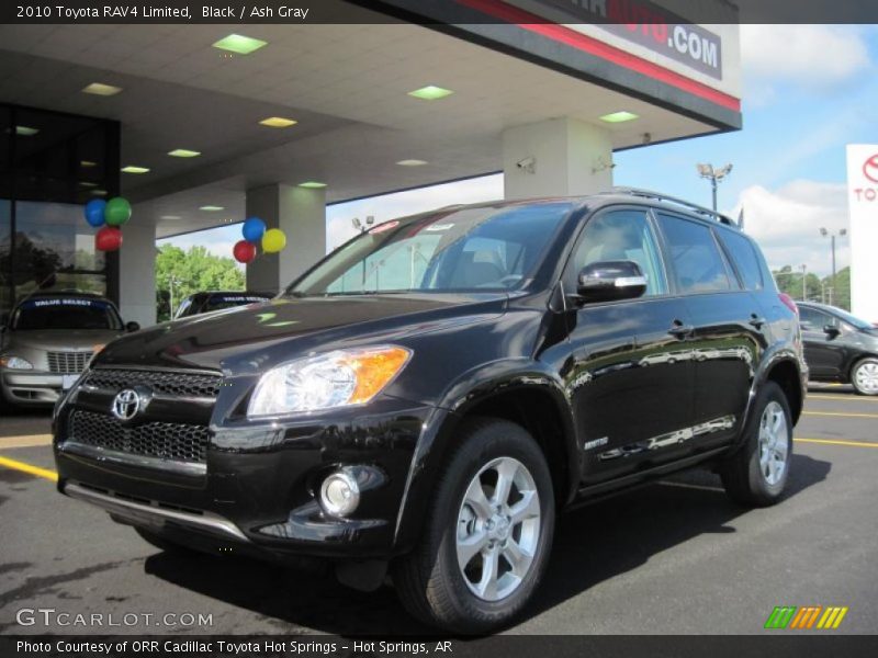 Black / Ash Gray 2010 Toyota RAV4 Limited