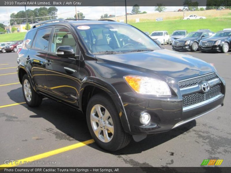 Black / Ash Gray 2010 Toyota RAV4 Limited