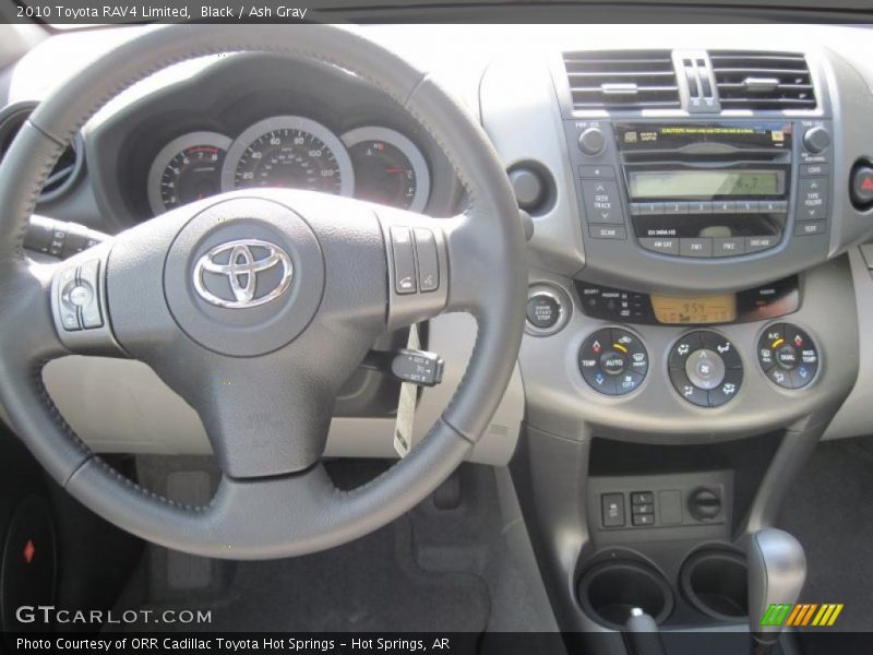 Black / Ash Gray 2010 Toyota RAV4 Limited