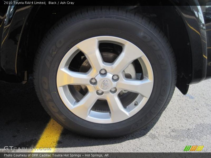 Black / Ash Gray 2010 Toyota RAV4 Limited