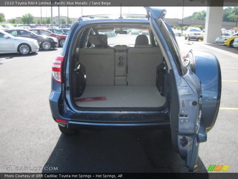 Pacific Blue Metallic / Sand Beige 2010 Toyota RAV4 Limited