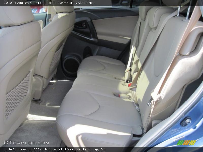 Pacific Blue Metallic / Sand Beige 2010 Toyota RAV4 Limited
