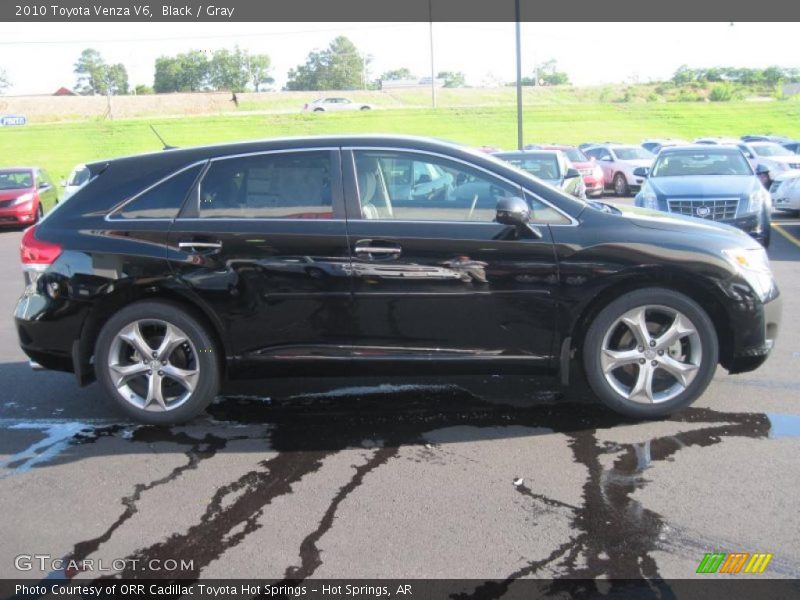 Black / Gray 2010 Toyota Venza V6