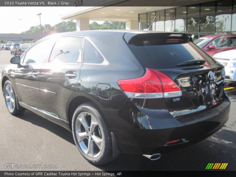 Black / Gray 2010 Toyota Venza V6