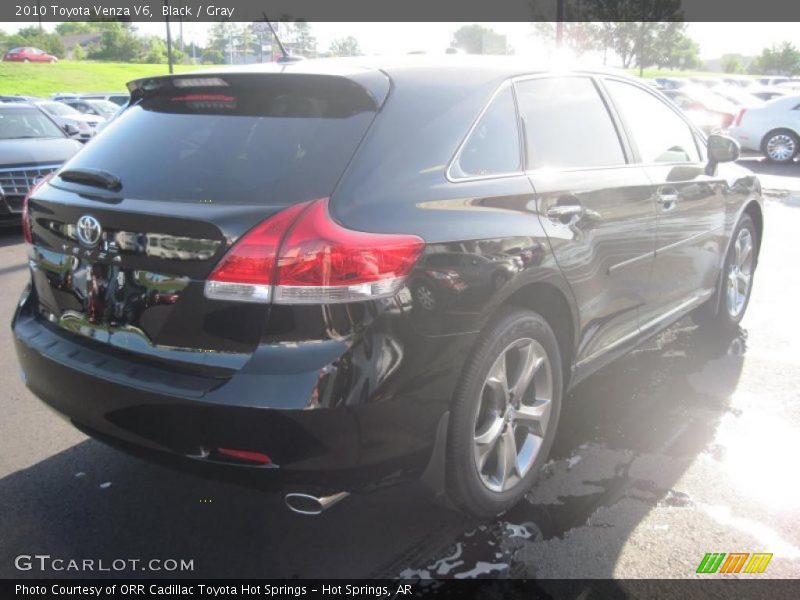 Black / Gray 2010 Toyota Venza V6