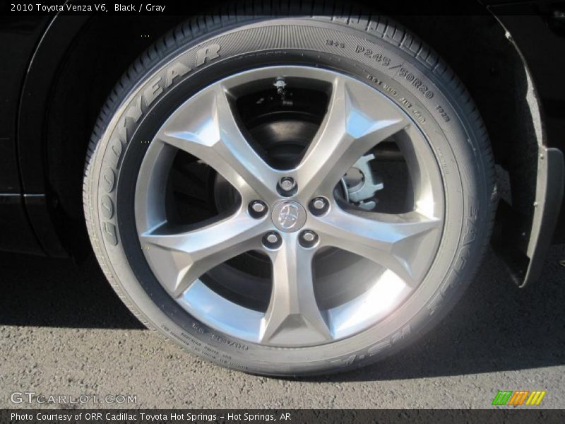 Black / Gray 2010 Toyota Venza V6