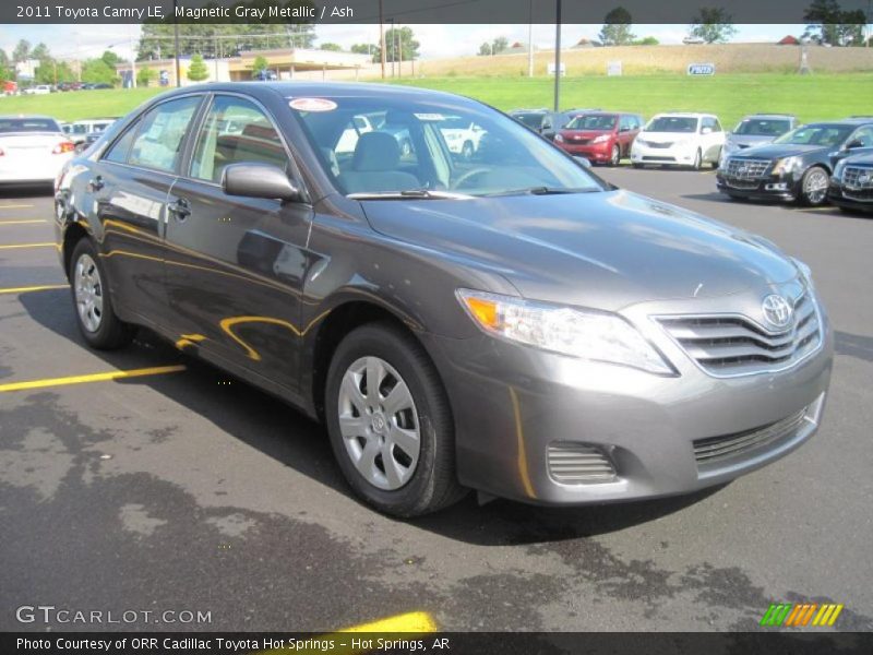 Magnetic Gray Metallic / Ash 2011 Toyota Camry LE