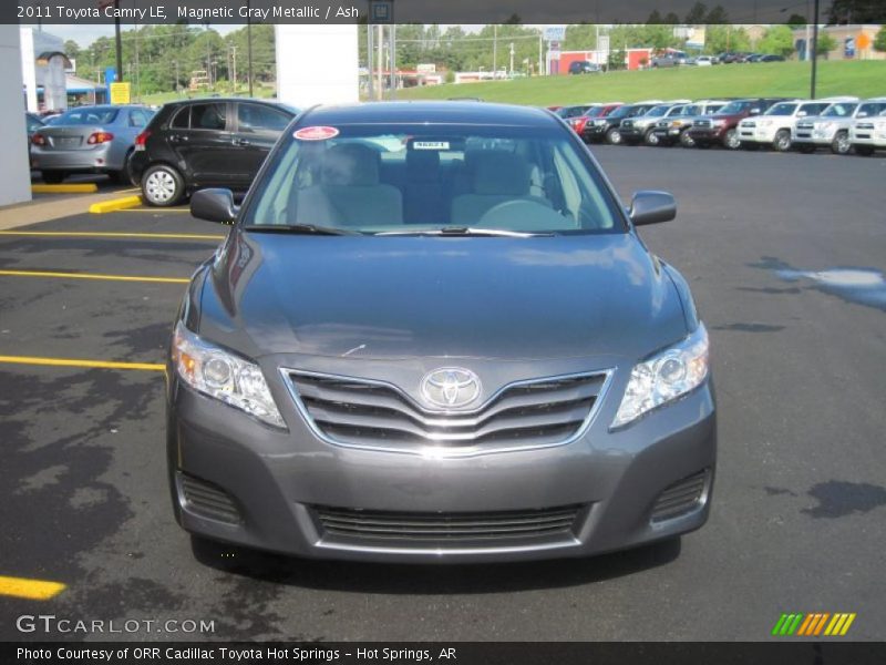 Magnetic Gray Metallic / Ash 2011 Toyota Camry LE