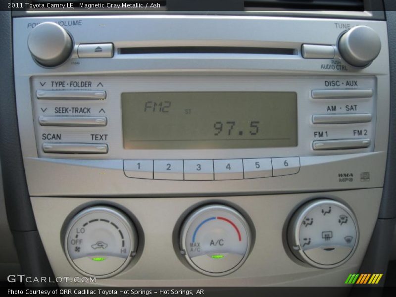 Magnetic Gray Metallic / Ash 2011 Toyota Camry LE