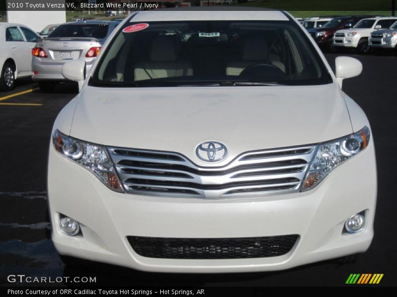 Blizzard White Pearl / Ivory 2010 Toyota Venza V6