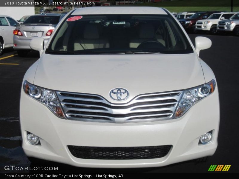Blizzard White Pearl / Ivory 2010 Toyota Venza V6