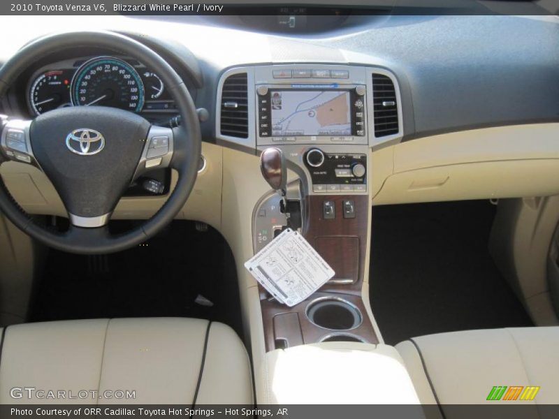 Blizzard White Pearl / Ivory 2010 Toyota Venza V6