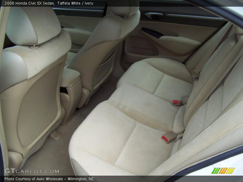 Taffeta White / Ivory 2008 Honda Civic EX Sedan