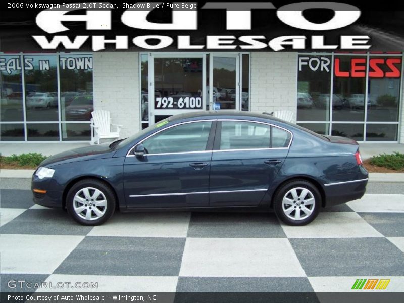 Shadow Blue / Pure Beige 2006 Volkswagen Passat 2.0T Sedan