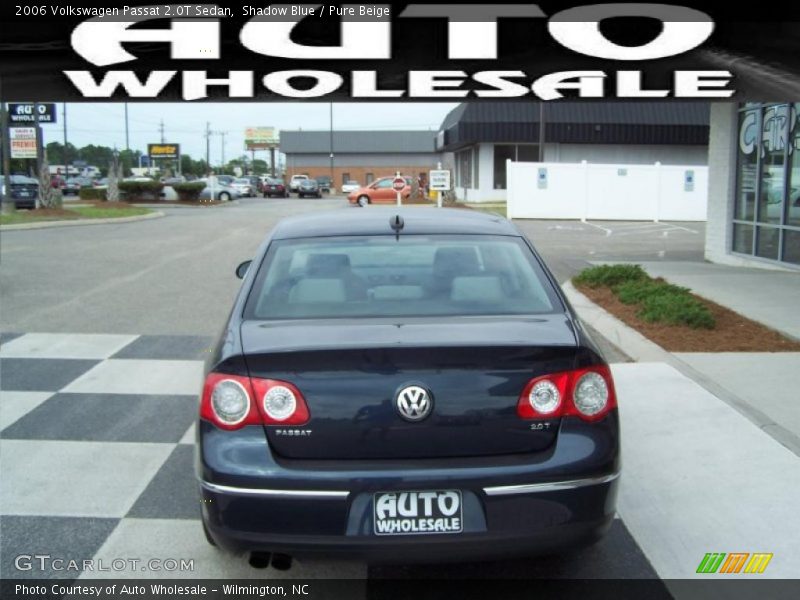 Shadow Blue / Pure Beige 2006 Volkswagen Passat 2.0T Sedan